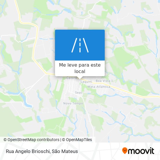 Rua Angelo Brioschi mapa