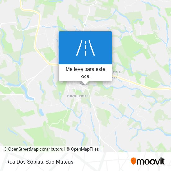 Rua Dos Sobias mapa