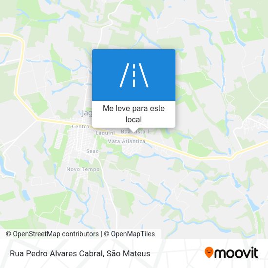 Rua Pedro Alvares Cabral mapa