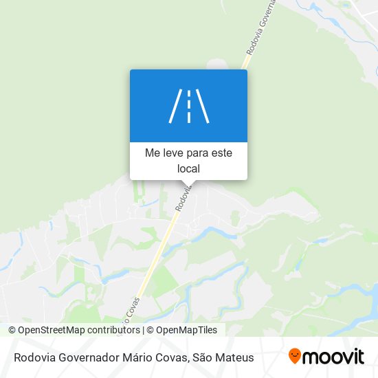 Rodovia Governador Mário Covas mapa