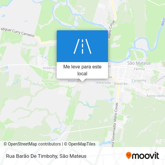 Rua Barão De Timbohy mapa