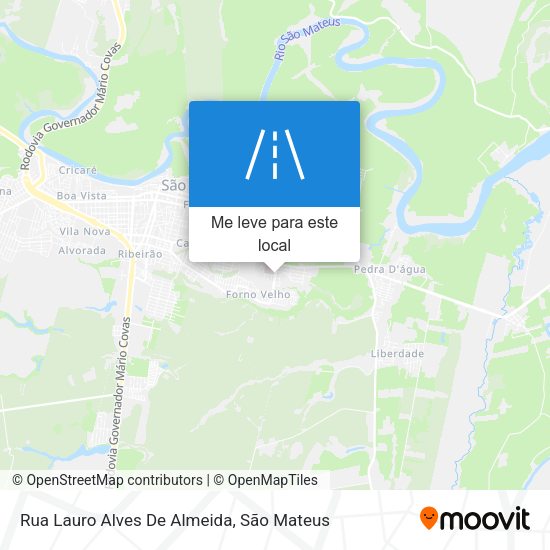 Rua Lauro Alves De Almeida mapa
