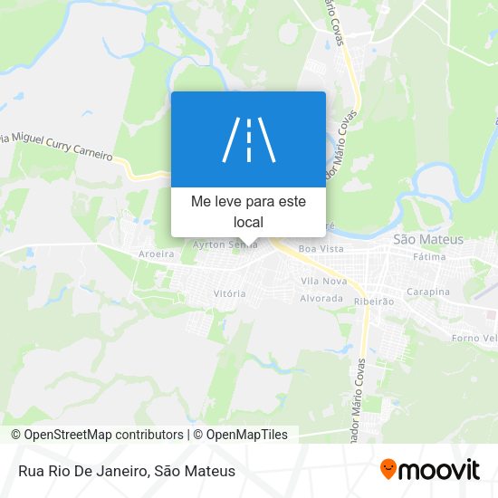 Rua Rio De Janeiro mapa