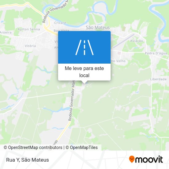 Rua Y mapa