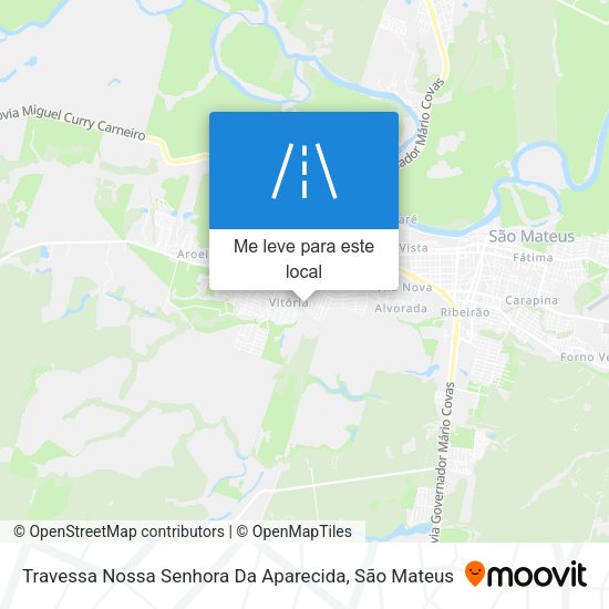 Travessa Nossa Senhora Da Aparecida mapa