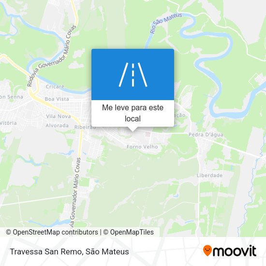 Travessa San Remo mapa