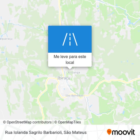 Rua Iolanda Sagrilo Barbarioli mapa
