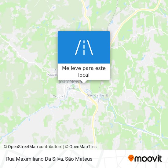 Rua Maximiliano Da Silva mapa