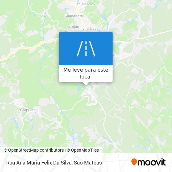 Rua Ana Maria Félix Da Silva mapa