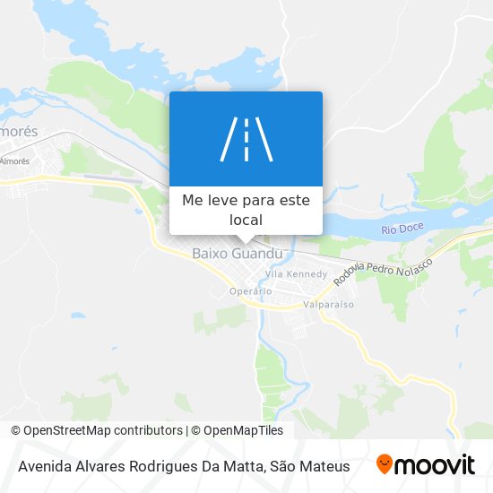 Avenida Alvares Rodrigues Da Matta mapa