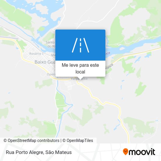 Rua Porto Alegre mapa