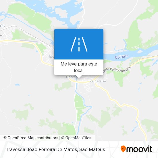 Travessa João Ferreira De Matos mapa