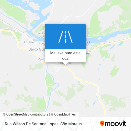 Rua Wilson De Santana Lopes mapa