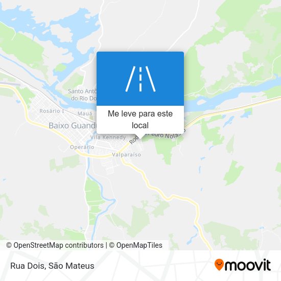 Rua Dois mapa