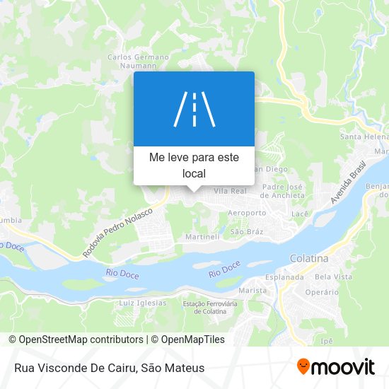 Rua Visconde De Cairu mapa