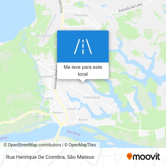 Rua Henrique De Coimbra mapa