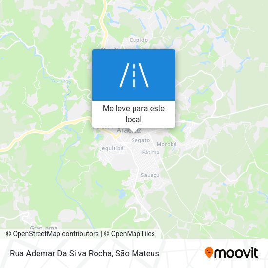 Rua Ademar Da Silva Rocha mapa