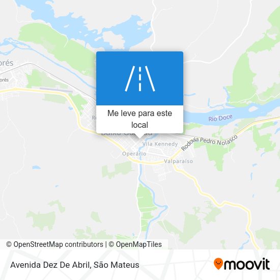 Avenida Dez De Abril mapa