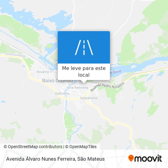 Avenida Álvaro Nunes Ferreira mapa