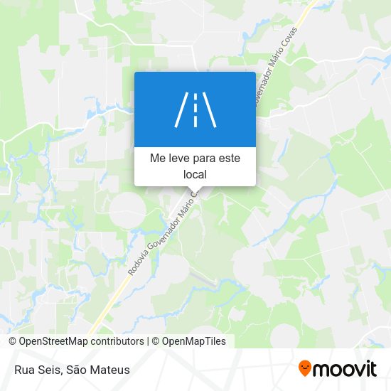 Rua Seis mapa