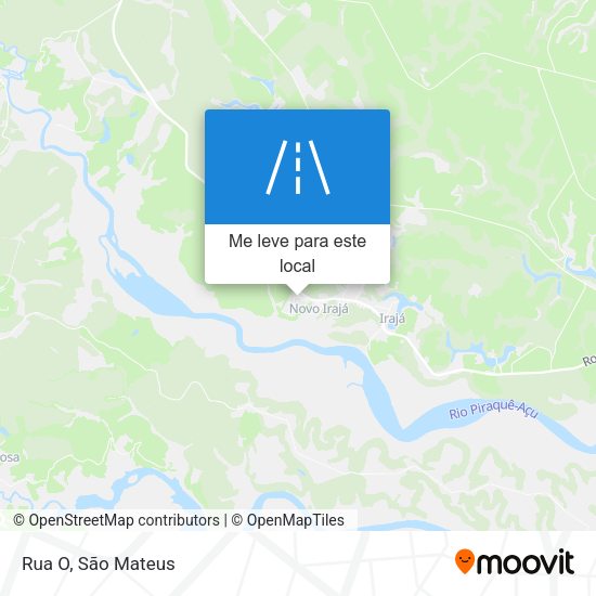 Rua O mapa