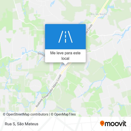 Rua S mapa