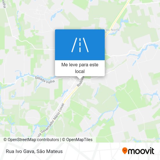 Rua Ivo Gava mapa