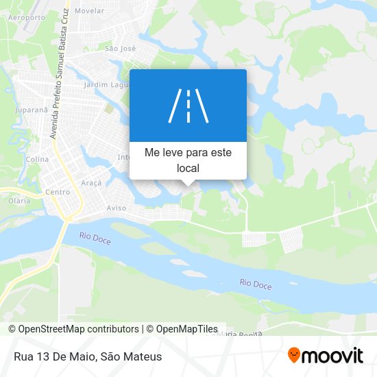 Rua 13 De Maio mapa