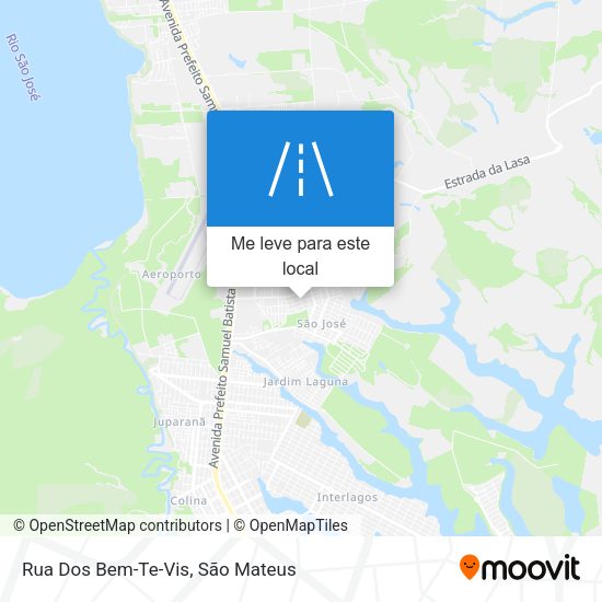 Rua Dos Bem-Te-Vis mapa