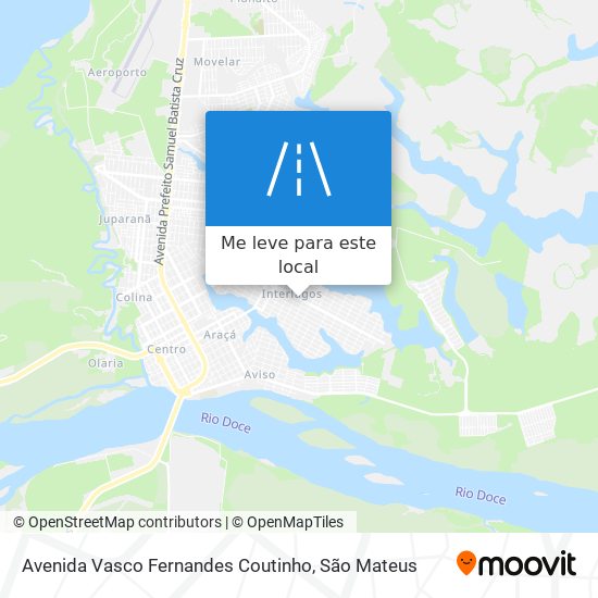 Avenida Vasco Fernandes Coutinho mapa