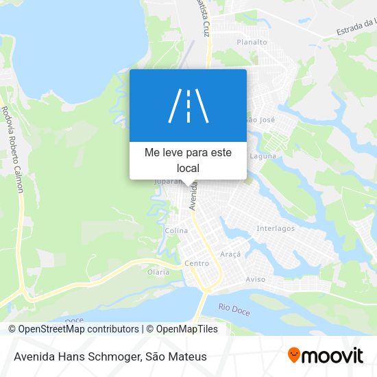 Avenida Hans Schmoger mapa