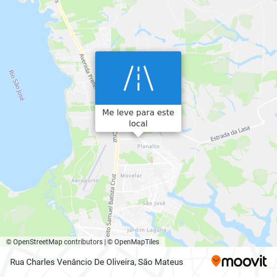 Rua Charles Venâncio De Oliveira mapa