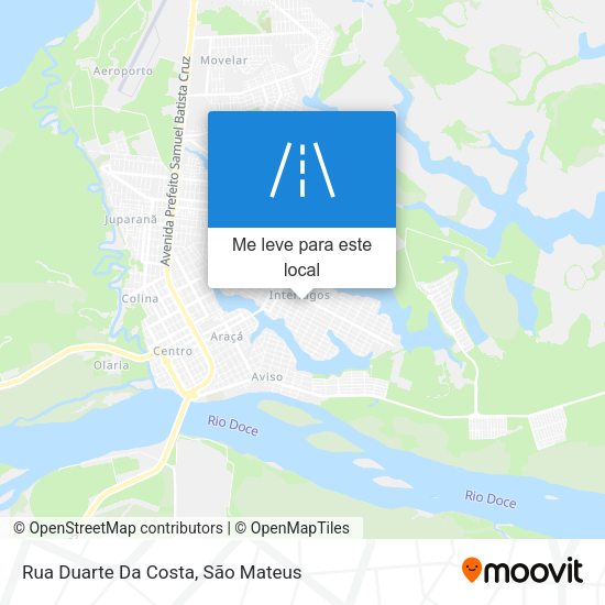 Rua Duarte Da Costa mapa