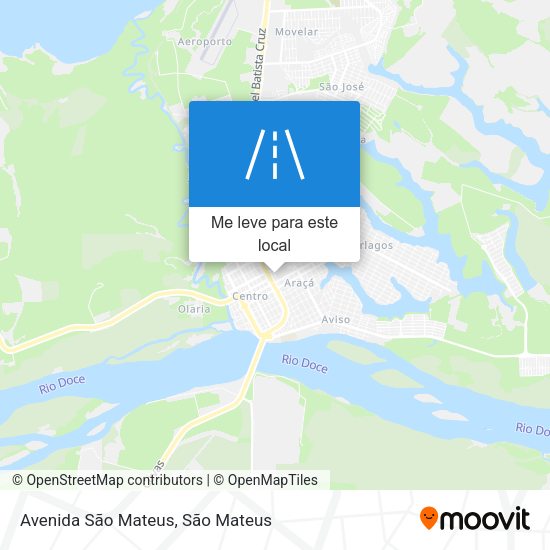 Avenida São Mateus mapa