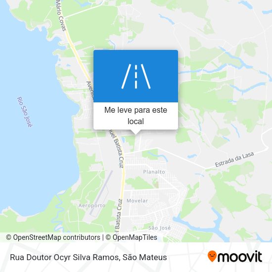 Rua Doutor Ocyr Silva Ramos mapa