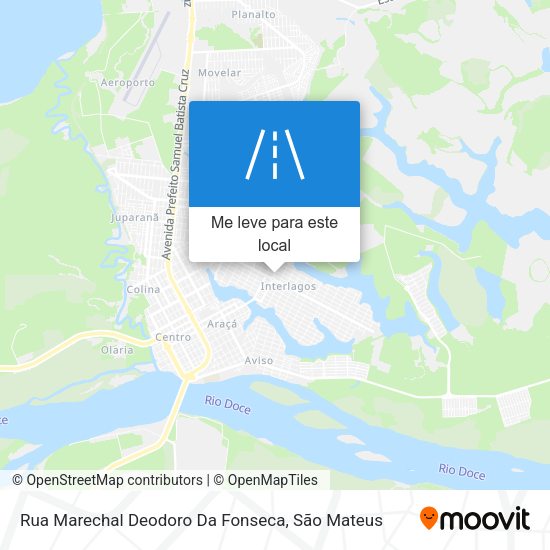 Rua Marechal Deodoro Da Fonseca mapa