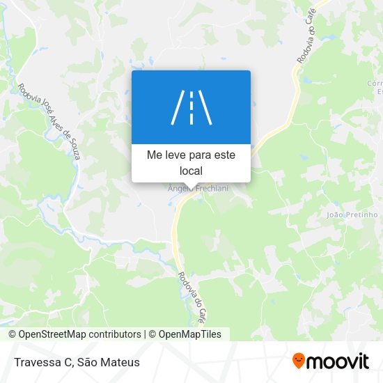 Travessa C mapa