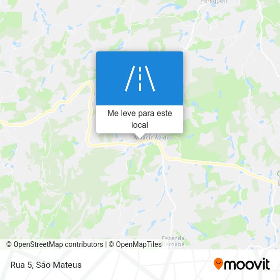 Rua 5 mapa