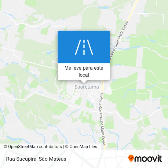 Rua Sucupira mapa