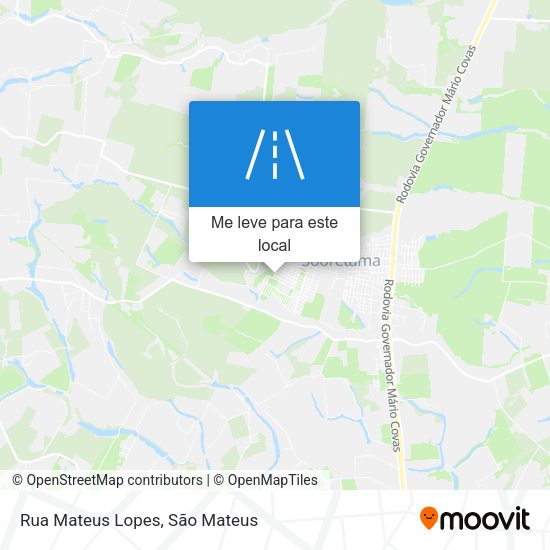 Rua Mateus Lopes mapa