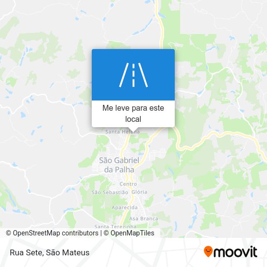 Rua Sete mapa
