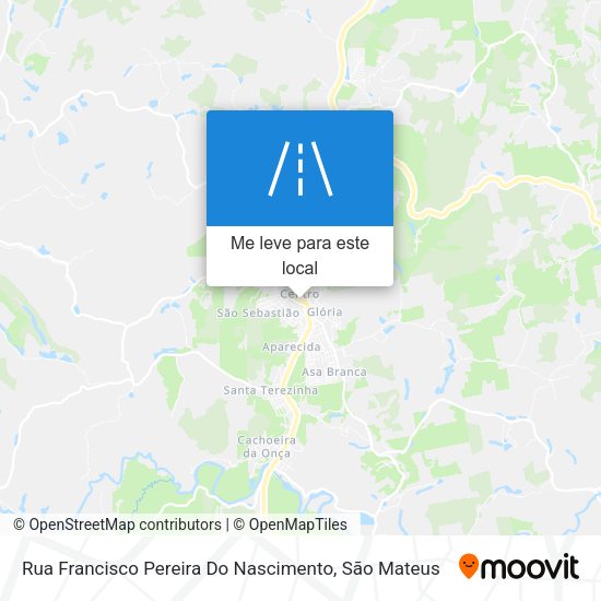 Rua Francisco Pereira Do Nascimento mapa