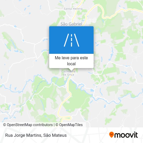 Rua Jorge Martins mapa