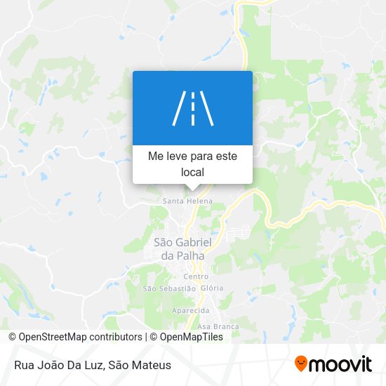 Rua João Da Luz mapa
