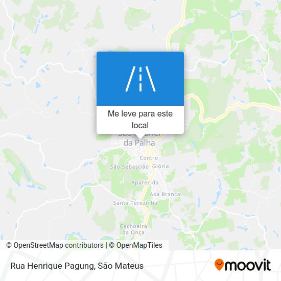 Rua Henrique Pagung mapa