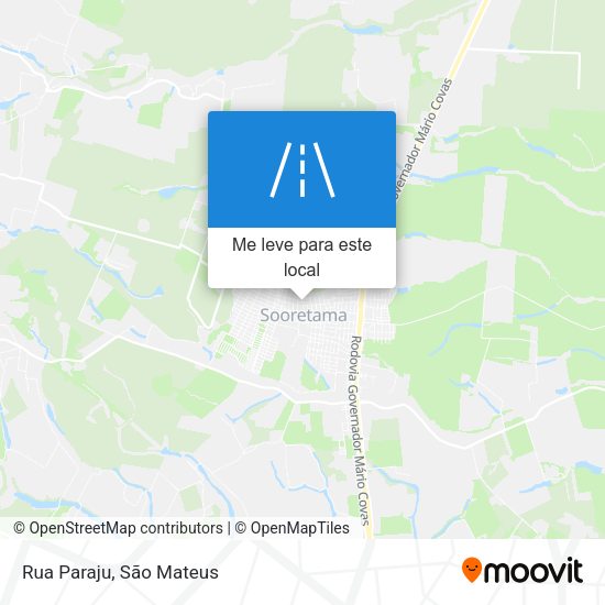 Rua Paraju mapa