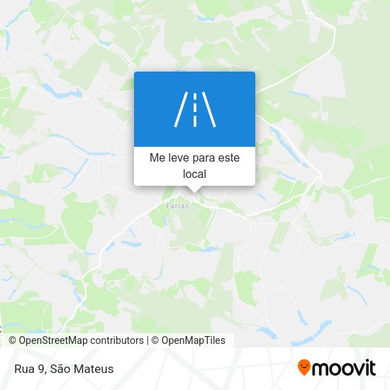 Rua 9 mapa