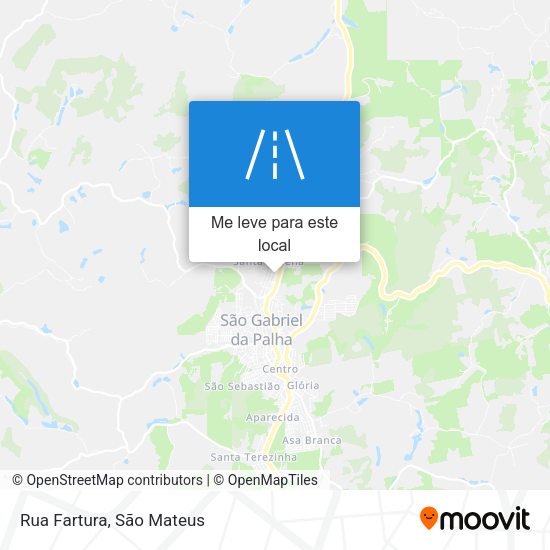 Rua Fartura mapa