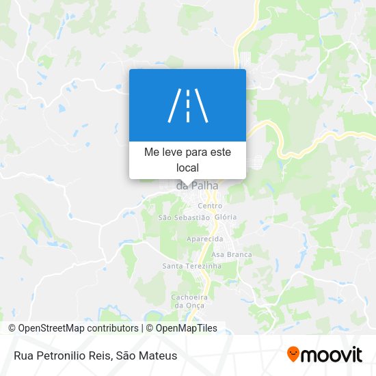 Rua Petronilio Reis mapa