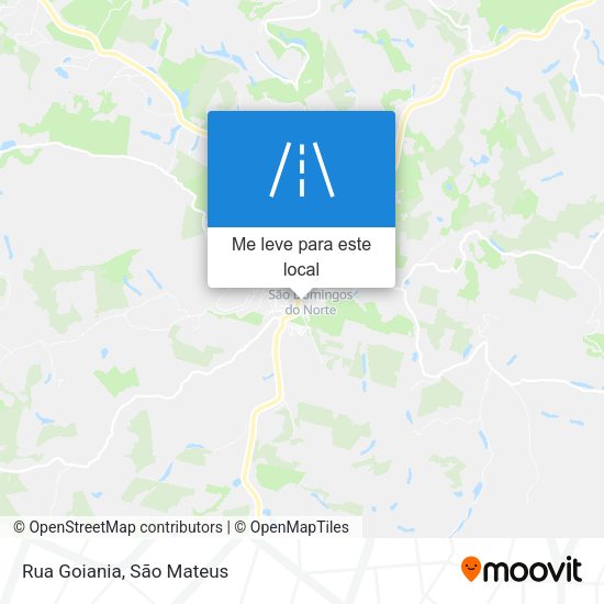 Rua Goiania mapa